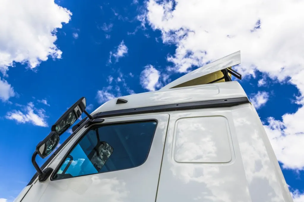 Spoiler on a Truck