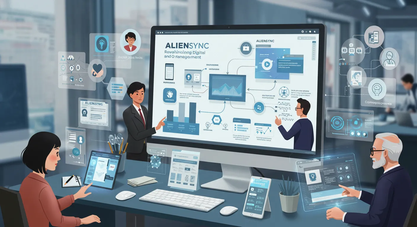 Socials and Softwares AlienSync