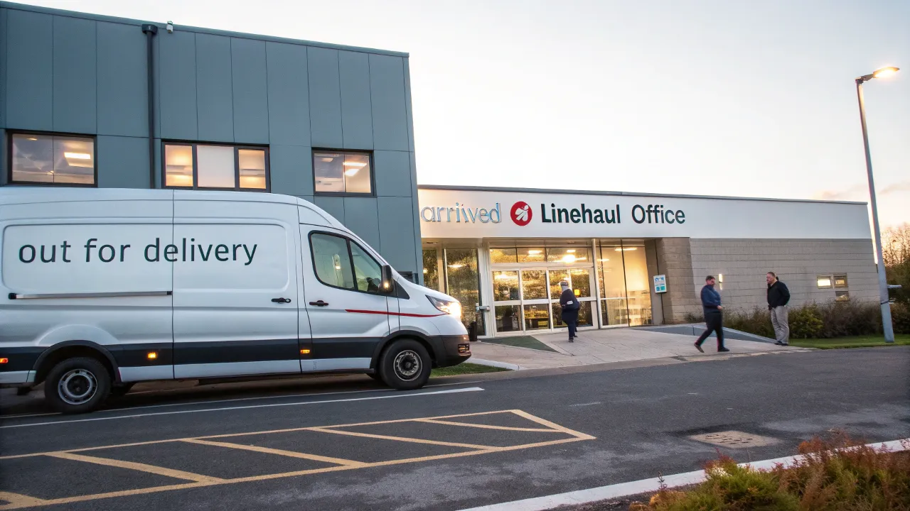 Out For Delivery Arrived At Linehaul Office