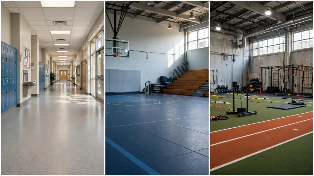How to Select Flooring for Schools, Gyms, and Sports Facilities